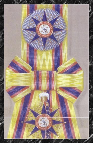 The Sash and Breast Star of the Royal Order of the Crested Crane The Royal Order of the Crested Crane (Usumbere) Another of the tribal distinctions that was Westernized by King Mutara III was the