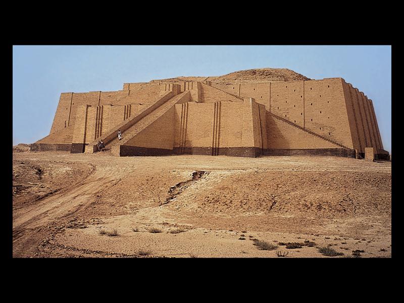 Ziggurat of Ur-Nammu. c.2100 BCE. Iraq.
