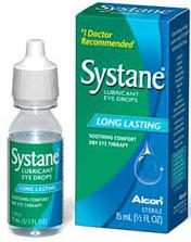 3% Systane Ultra Lubricating eye drops & unit dose vials For the temporary relief of burning and irritation due to dryness of the eye.