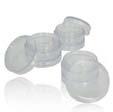 50 small glass pot with white lid A small glass pot with a white lid, ideal for your lip balms, solid perfumes or even small quantities of cream or gel.