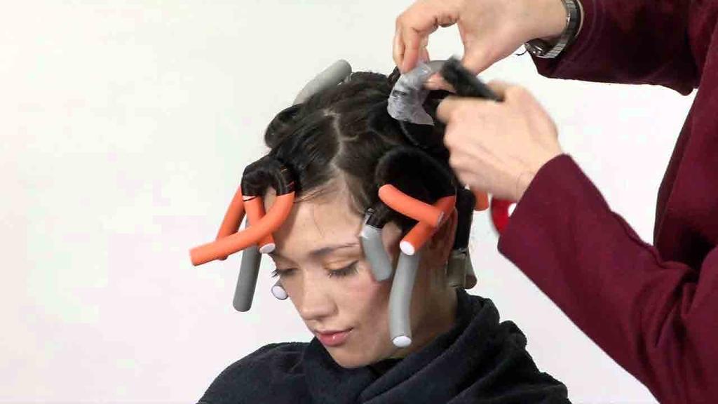 Curls using Blow Dry Brushes Perming Techniques and Instruments Permanent Waving