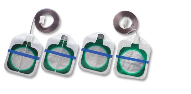 Medline Electrosurgical Patient Plates 9100 and 1100 Series Medline Universal Electrosurgical Pad 9100 Series with Safety Ring.