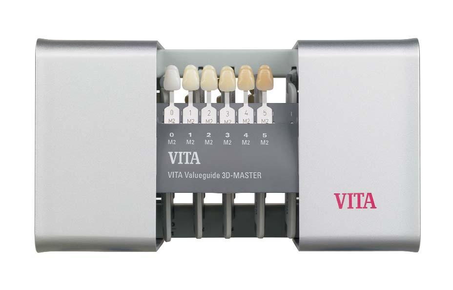 VITA Linearguide 3D-MASTER The new simplicity in shade taking With the VITA Linearguide 3D-MASTER you can determine the correct tooth shade swiftly and accurately.