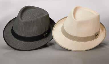 STC233 Cotton Fedora with Contrast