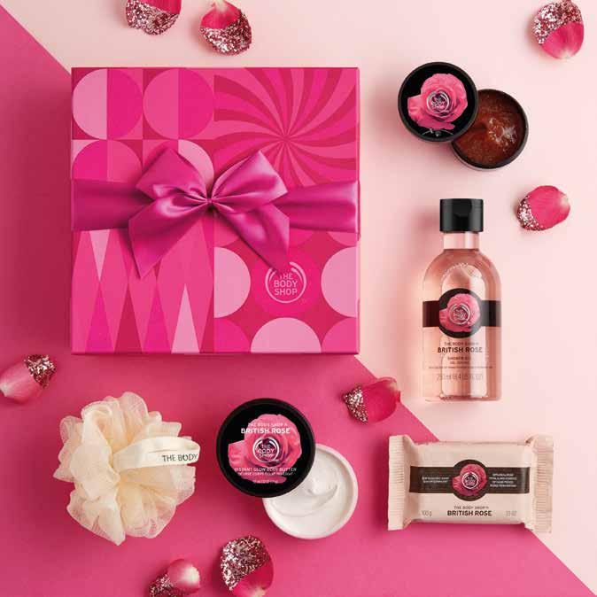 NEXT LEVEL BODY CARE Filled with a glorious collection of bath and body treats, our delightfully boxed gift