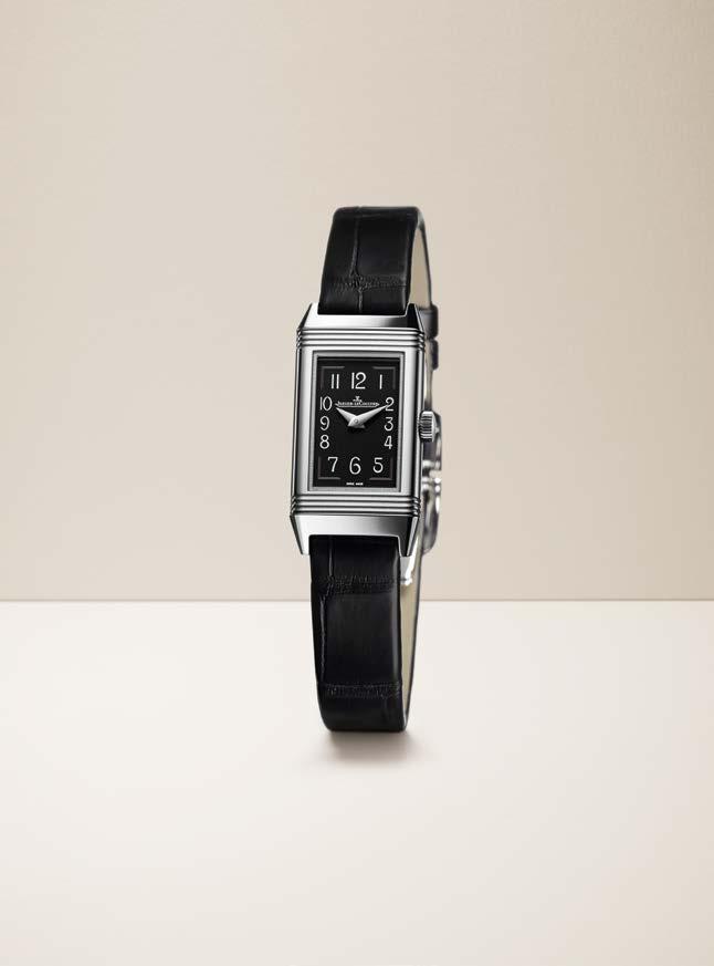 REVERSO Reverso One Réédition Delicate and graceful Long and slim with extremely narrow dimensions, the case reproduces the proportions of the first 1930s Reverso watches for women.