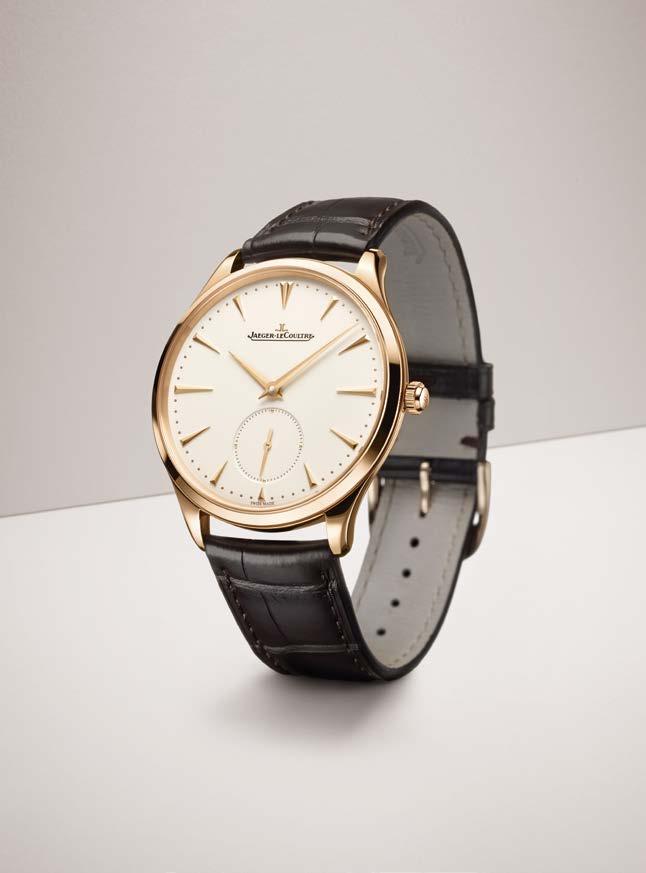 MASTER Master Ultra Thin Small yet significant seconds The small seconds display, enlivening the dial at 6 o clock, is a subtle nod to horological refinement and highlights the precision of the