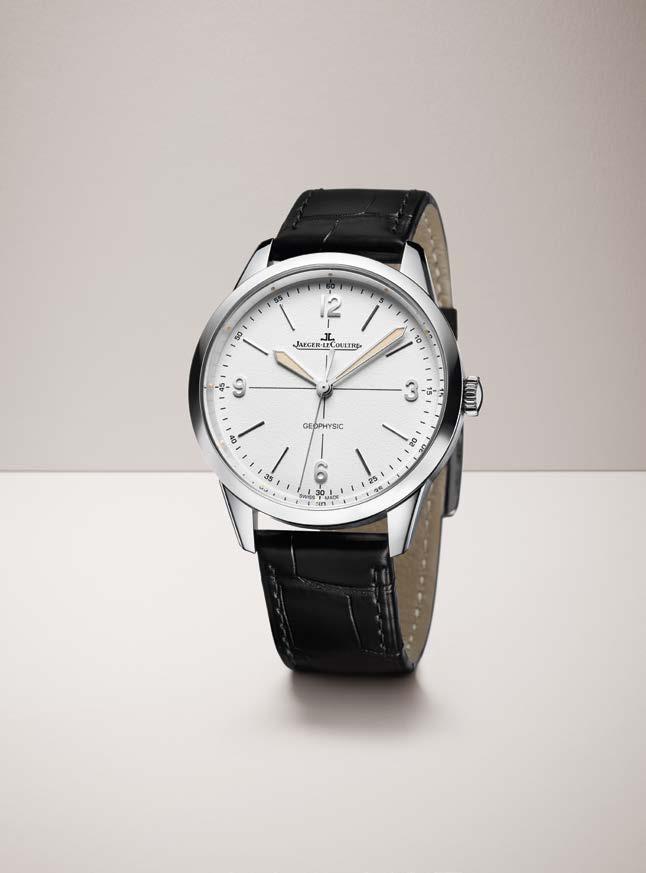 GEOPHYSIC Geophysic 1958 A design nod to 1958 In tribute to the original model, this watch features a slightly broader 38.5 mm diameter to ensure enhanced comfort and greater readability.