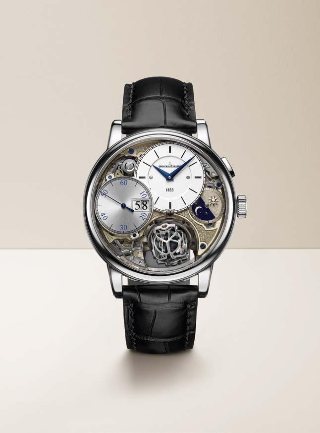 HYBRIS MECHANICA Master Grande Tradition Gyrotourbillon 3 Jubilee Weightless Gyrotourbillon As if floating on air, this multi-axis tourbillon, or flying tourbillon, is designed without an upper