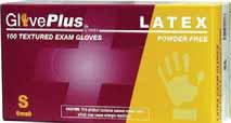 grade latex gloves feature a smooth interior for quick, easy donning and a textured surface for a terrifi c grip.