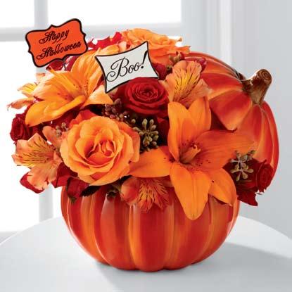 bounty of beauty The FTD bountiful bouquet f The FTD bountiful rose Bouquet F6 The FTD boo-quet H1 Keepsake ceramic pumpkin is a harvest favorite, especially for autumn occasions such as Halloween