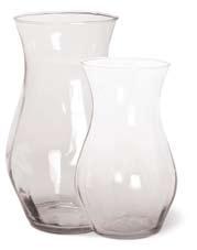GL-0000014-18 6" Bubble Bowl JN GL-000000-1 8 3 /4" Aleman Vase JN