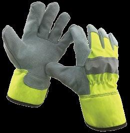 STANDARD LEATHER WORK GLOVES Economy Leather Palm with Cloth