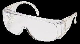 66/PR 1100 Series Economical Safety Glasses Sleek lightweight design for comfort Protective polycarbonate lens