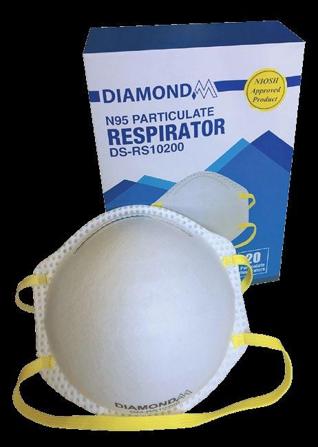 N95 Particulate Respirator with Exhalation Valve
