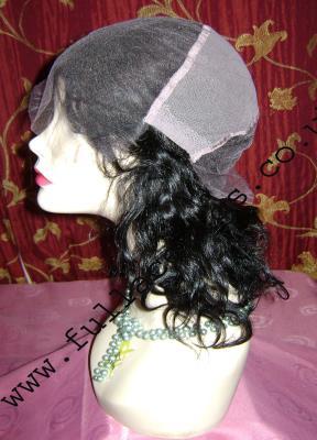 CAP-1 ---Full Lace Wig With Stretch Lace From ear to ear, you can wear it on high ponytail.