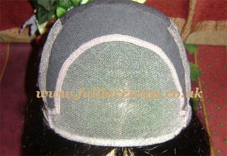 You can do a low or high ponytail THIS TYPE OF CAP DOESN T REQUIRE GLUING Cap----9L --- Glue less Full