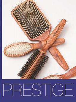 Hairbrushes Descriptions ELEGANCE, PRESTIGE, Styling and Combing Hair Brush. It is a perfect brush to give a good appearance of your long, silky and soft hair.