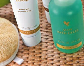 relaxing bath, and a loofah to smooth the skin and help increase circulation. 055 Aloe Body Toning Kit $70.00 5950-4900-.