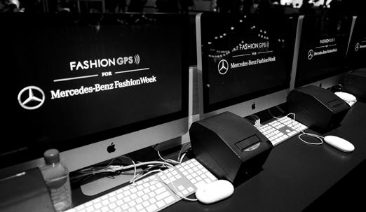 FASH ION GPS Fashion GPS for Mercedes-Benz Fashion Week is a Customized User Interface to Digitally Manage Your Show Real-time access to Press and Industry List Synchronized credentialing and venue