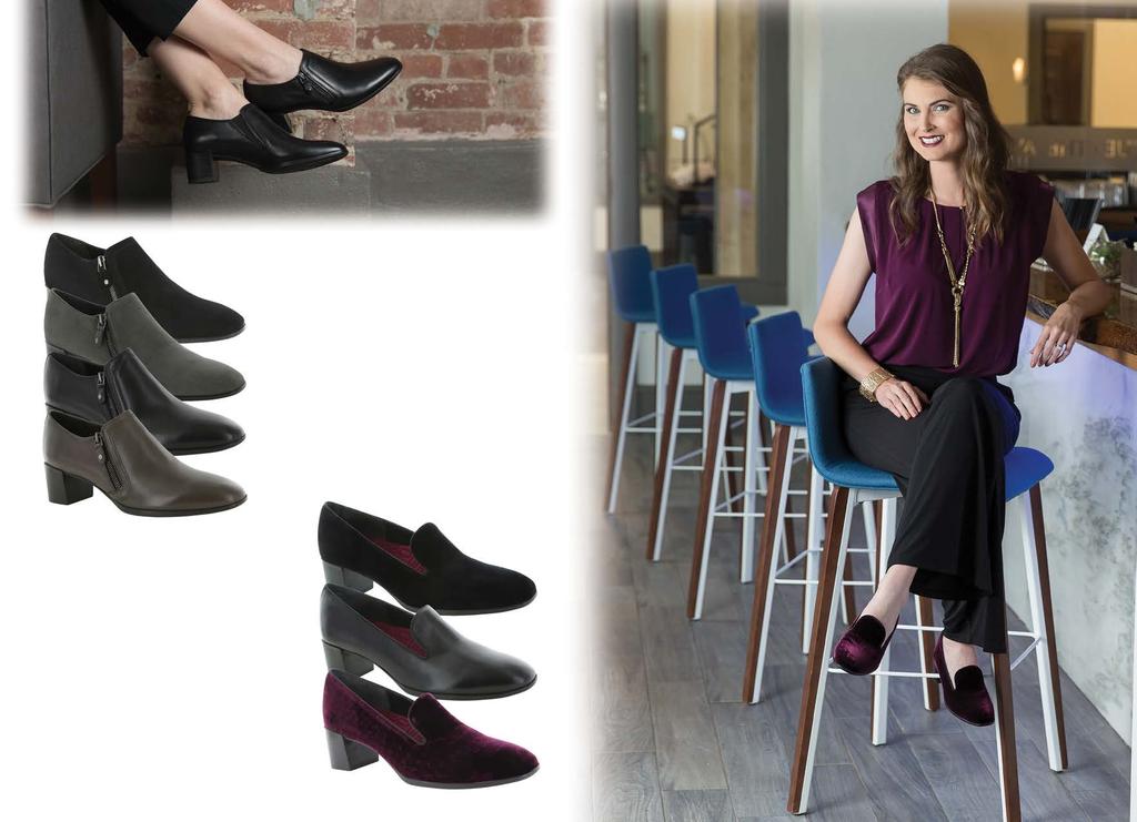 Annee in black leather featured on this page ANNEE Heel Height 1.
