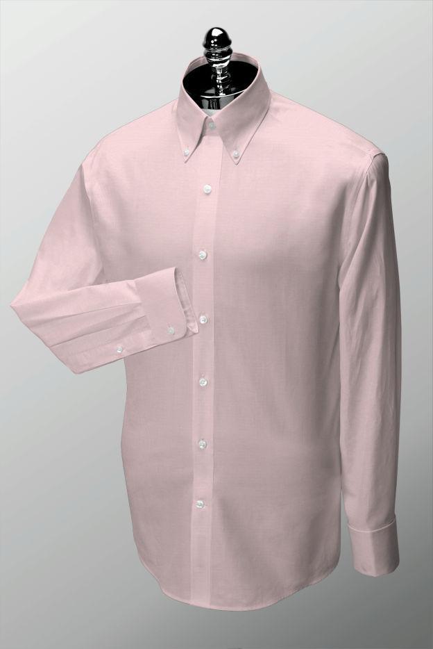 7) Pink Luxury Oxford Button Down Fabric: 417-0071-028 Quick Look: American Button Down Collar: Button Down Cuff: Single Button Round Placket: with Placket Pocket: Any or w/out No shirt more