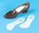 These full-length insoles feature foam bottom layers to cushion feet and contain long-lasting baking soda to absorb unpleasant odors. Especially beneficial for use during warm-weather months.
