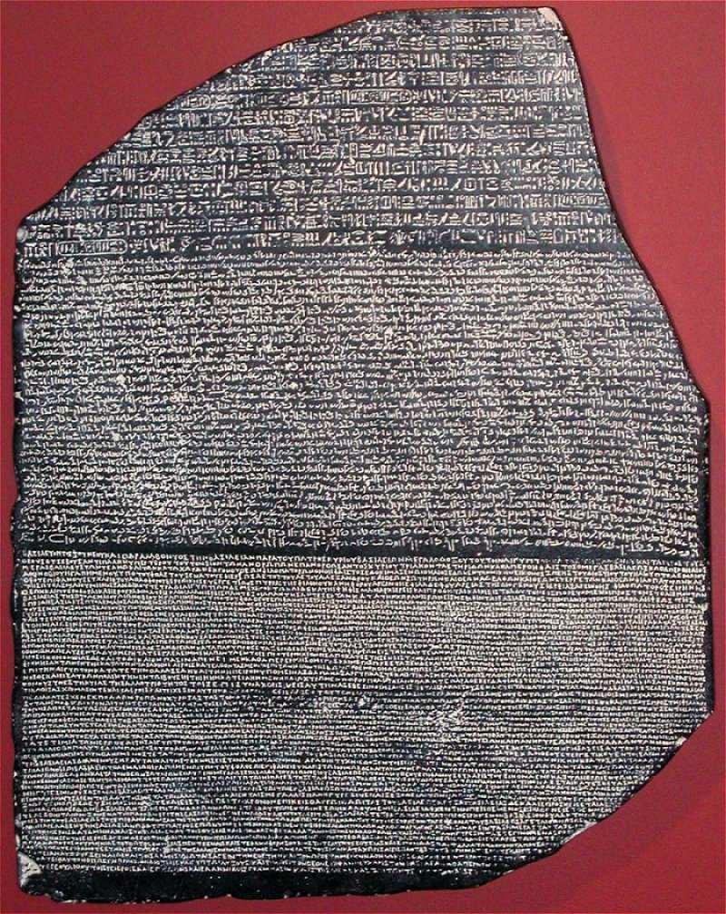 The Rosetta Stone For many years no one knew how to read Hieroglyphs A French soldier found a stone with