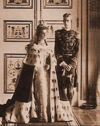 Wilhelm of Sweden (1884-1965) at their wedding
