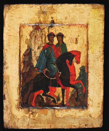 Literature: "Icons in Esrum, Catalogue of the Egon Sommer Collection", reproduced p. 54. 719 Provenance: A Danish Private Collection of Russian Icons. Formerly H.