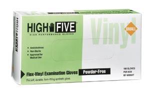 conventional vinyl gloves. Double layer construction for durability.