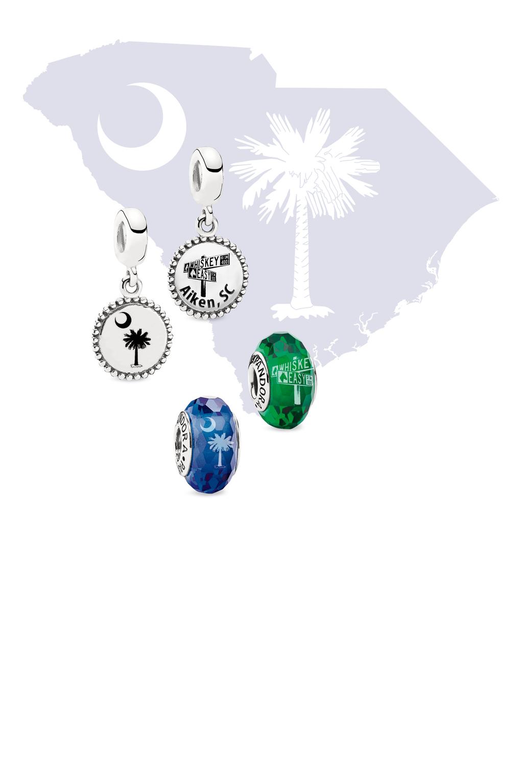 B A These beautiful new Aiken-themed pieces are available ONLY through