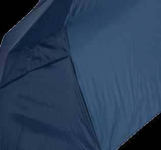 PROFESSIONAL 345 This sturdy folding umbrella features a wind-vented canopy with the portability of our ever-popular