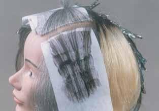 29 Deductions will be made for large chunky streaks, color applied too far from the scalp and inconsistent application of color.