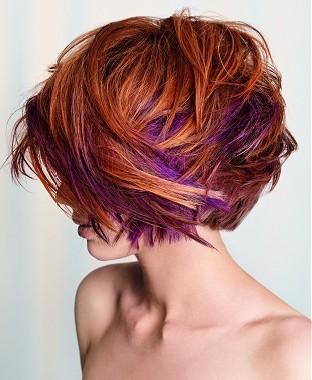 Besides, you may consider going for rainbow hues on your hair to express your bold and open attitude.