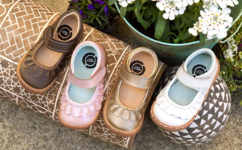 Petal is Livie & Luca s all-purpose spring and summer shoe, ready for a