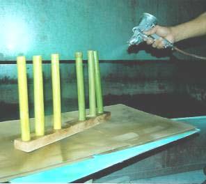 4. Preparation of Rattan Poles for Finishing a.