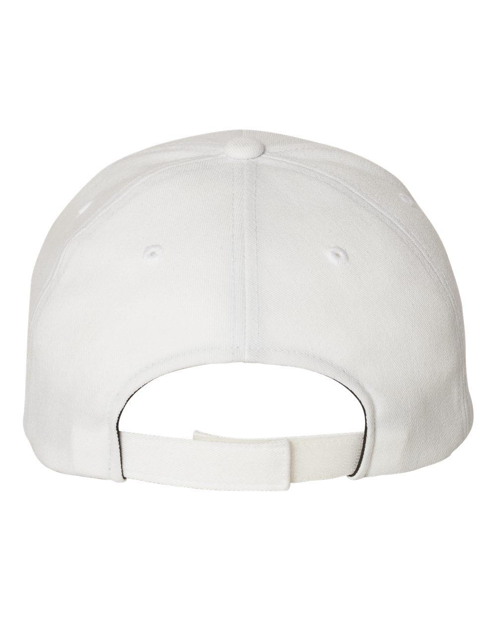 FLEXFIT CAP White Light Blue RHHS letters 97/3 Polyester/Spandex Structured, Six-Panel, Mid-Profile 3-1/2 Crown Permacurv Visor Adjustable Velcro Closure Moisture Wicking Properties One Size $20 RHHS