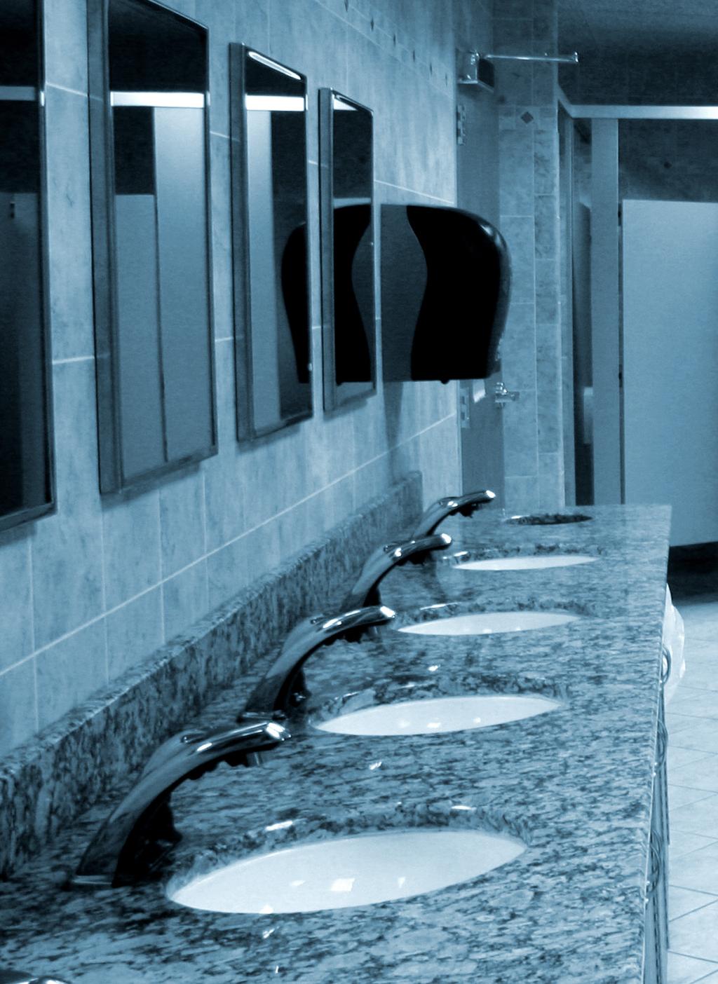 Smart and Tough Restrooms are filled with problems that never rest; like germs, mold,