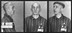Registered as a Polish Jew, he was a political prisoner, placed in Block 11 and shot