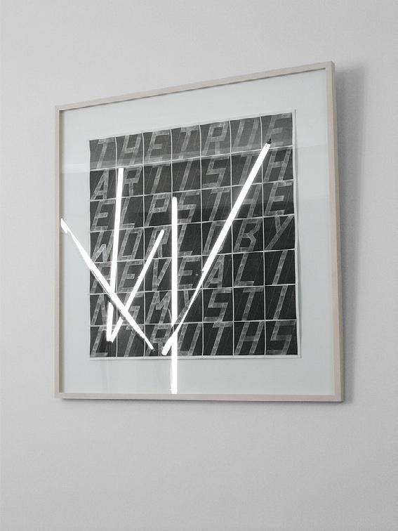 Schwarzes Quadrat, 2009 pencil on