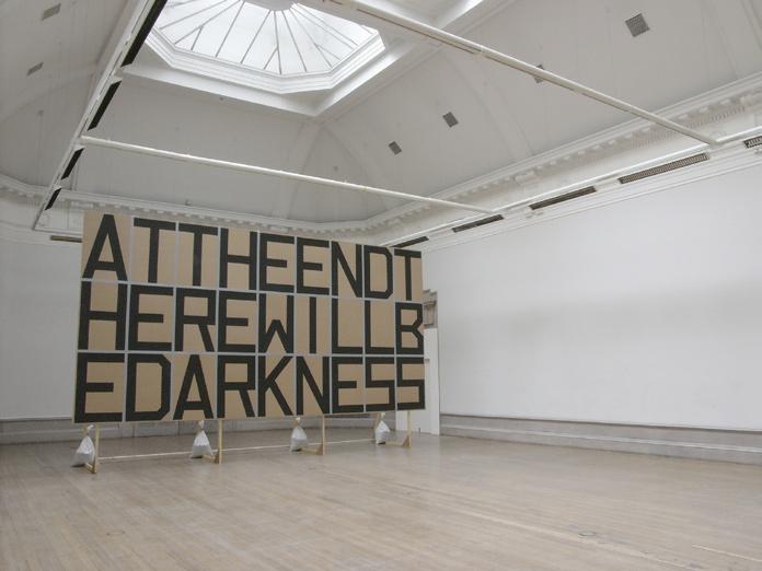 Installation view of the exhibition Billboard at McLellan Gallery, Glasgow/UK