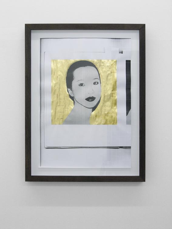 untitled (Icon after Warhol, Julianna Siu), 2008 beaten