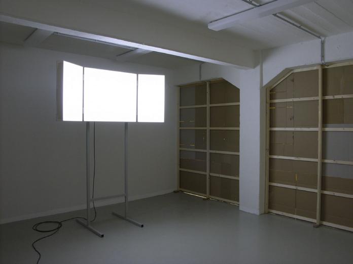 Installation view of the exihibition Skeptizismus at Tinderb