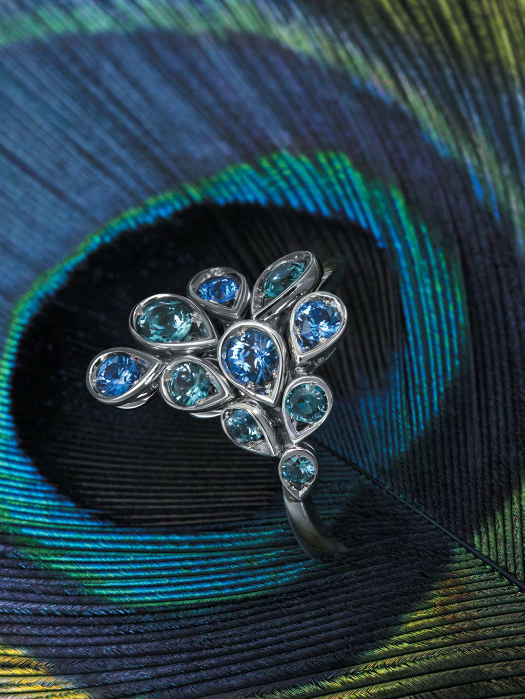 jewellery indra collection the peacock, that mythical animal venerated by numerous civilizations, is the most emblematic of mellerio s artistic repertoire.