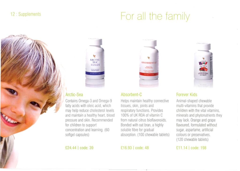 12. Supplements For all the family ARCTIC SEA" ::.