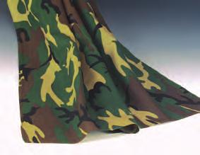 141-26 Camouflage print cotton twill safari hat w/snap up brim and