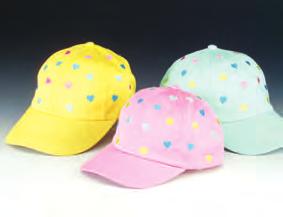 305-** Girl's scoop hat with bow tie adjustable back per -01