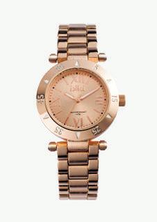 Watches 18% IKKI Ladies Watch Rose Gold This watch in rose gold is a true classic! The buttons between the strap and the case give the watch it s luxurious look.