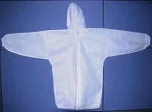 4. Conditions of Test Figure 2 shows that wearing PLA and Non-woven pesticide proof clothing the subject was